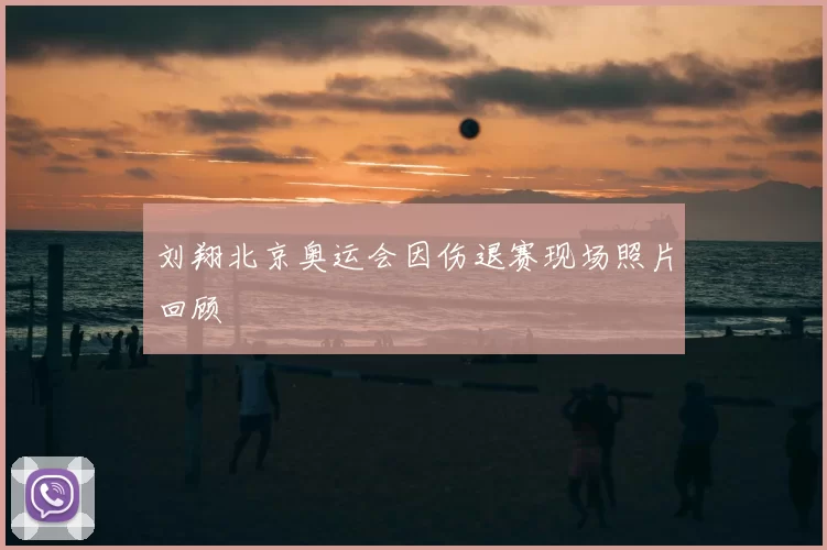 刘翔北京奥运会因伤退赛现场照片回顾